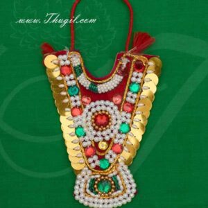 Marbu Kavasam Flexibale Cloth Necklace For God And Goddess 6 inches