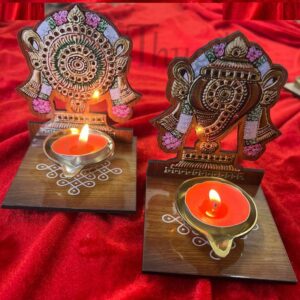 Sangu Chakaram Board Decorations Foamboard Light Weight 4 inches