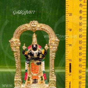 Srinivasa Narayana Perumal Malaiyappa Vishnu 4 inches Vishnu decoration arch