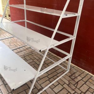 Frame Golu Padi 3 Steps Navarathri Kolupadi Metal Foldable Golupadi