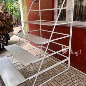 Framed Golu Padi 5 Steps Navarathri Kolupadi Metal Foldable Golupadi