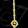Flowers Hanging Yellow Marigold Samriddhi Decorations 37 Inches