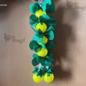 Drishti Lemon Garland Hang Gombe for Home Decor Ward of Evil Eye / Kan Thirusti