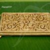 Pedam Rectangle Small Brass Pedestal For Idols 3 inches x 1.5 inches