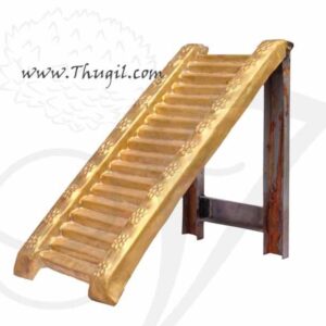 9 inches Brass 18 Padi Eighteen Steps of Sabarimala Ayyappa Temple for Pooja