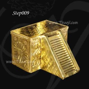 1 feet / 12 inches Brass 18 Padi Eighteen Steps and Stand for Sabarimala Ayappa Puja