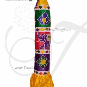 Thombai Stage TempleCar Temple Ther Decorations 5 feet - 1 Pair