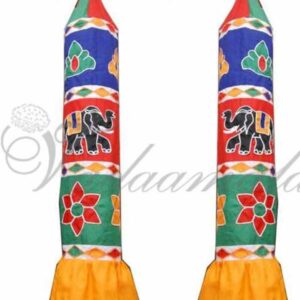 தொம்பை Thombai Stage Temple Car decorations Elepahant and Peacock - 10 feet - 1 Pair