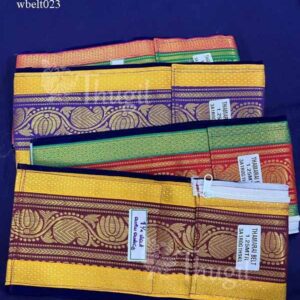 Waist Belt for Men Velvet Mobile Pocket Dhothi L, XL Sizes