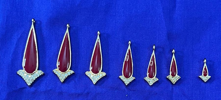 Tilak Red Tikka Symbol Jewelry For Forehead Statues Pottu Devi God Forehead Bindi