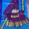 Skirt Vastra Saree Style Purple Goddess Statues 9-13 inches