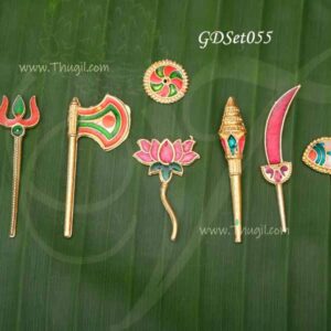 Weapons for Hindu Idol Decoration Miniature Small Size