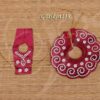 Skirt Vastra for Laddu Gopal Idol Statues Pink Velvet Dress