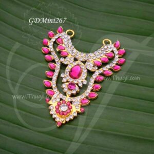 Pink-Swamy-Necklace-Alangaram