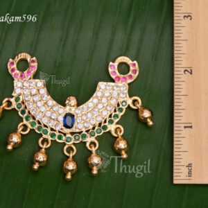 Pendant Pathakam Arch patakam Gold plated Stone Locket small