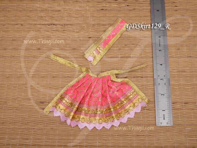 Rani-Pink-Skirts-For-Goddess-Alangaram