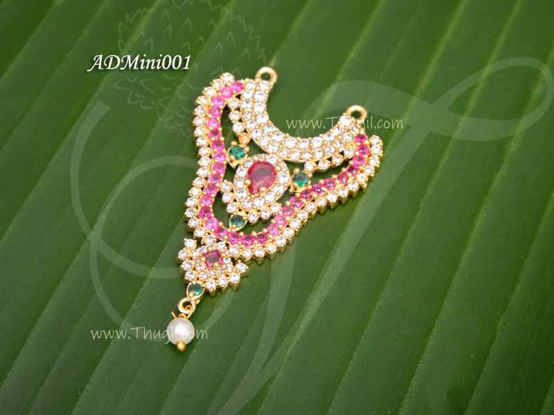 ADMini001-AD-Ruby-Miniature-Necklace-Set AD-Ruby-Miniature-Necklace-Set