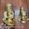 Devi Vara Lakshmi Solid Brass Face Mugam Goddess