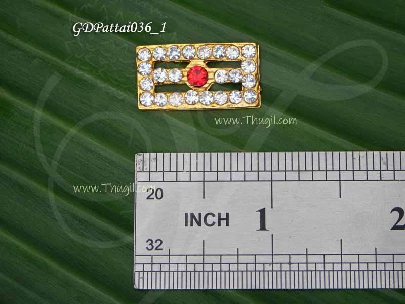 White-Pink-Stone-Pattai-Jewellery