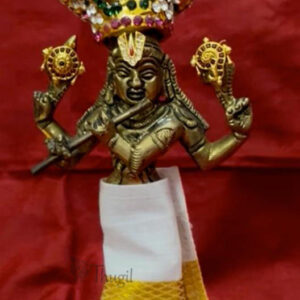 Vairamudi Crown and Namam Set For Idol Decoration Venkateswara Balaji